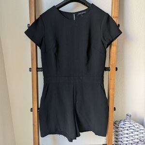 Banana Republic Women's Elegant Black Jumpsuit - Size 4